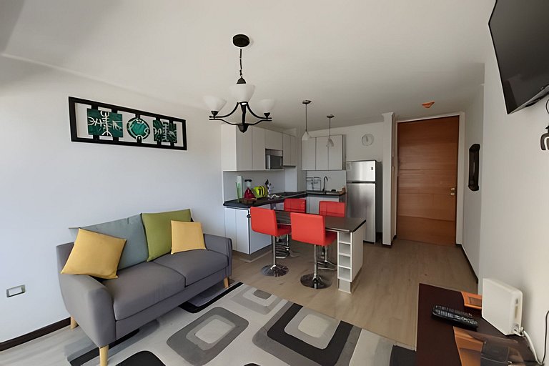 Venta depto. piso 2 en Cond. Pacífico II