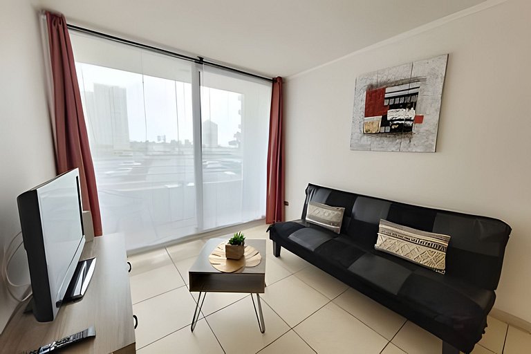 Cómodo Departamento a Pasos de la Playa y Casino