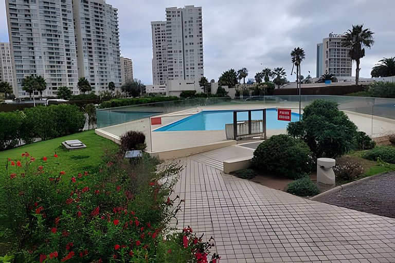 Cómodo Departamento a Pasos de la Playa y Casino