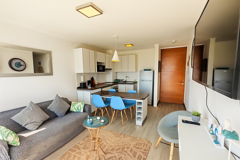 Venta depto . piso 5 en Cond. Pacífico 2800