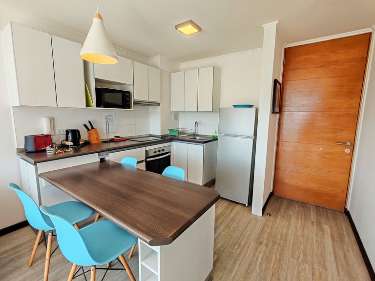 Venta depto . piso 5 en Cond. Pacífico 2800